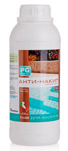 Засіб для видалення вапняних відкладень у басейні PG-12 Анти-накип 1 л, фото 2