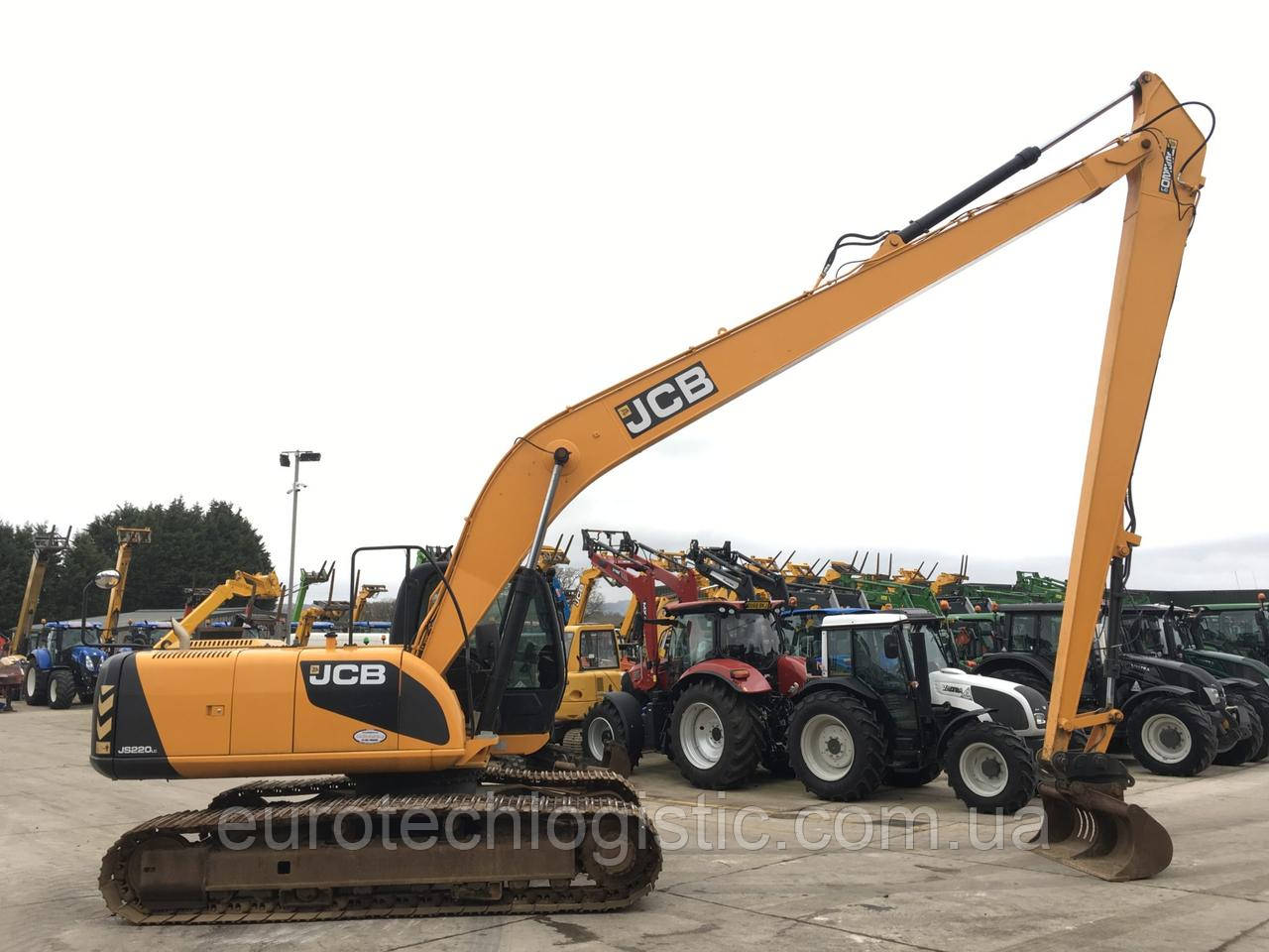 Гусечний екскаватор JCB JS220LC Long Reach Digger., фото 1