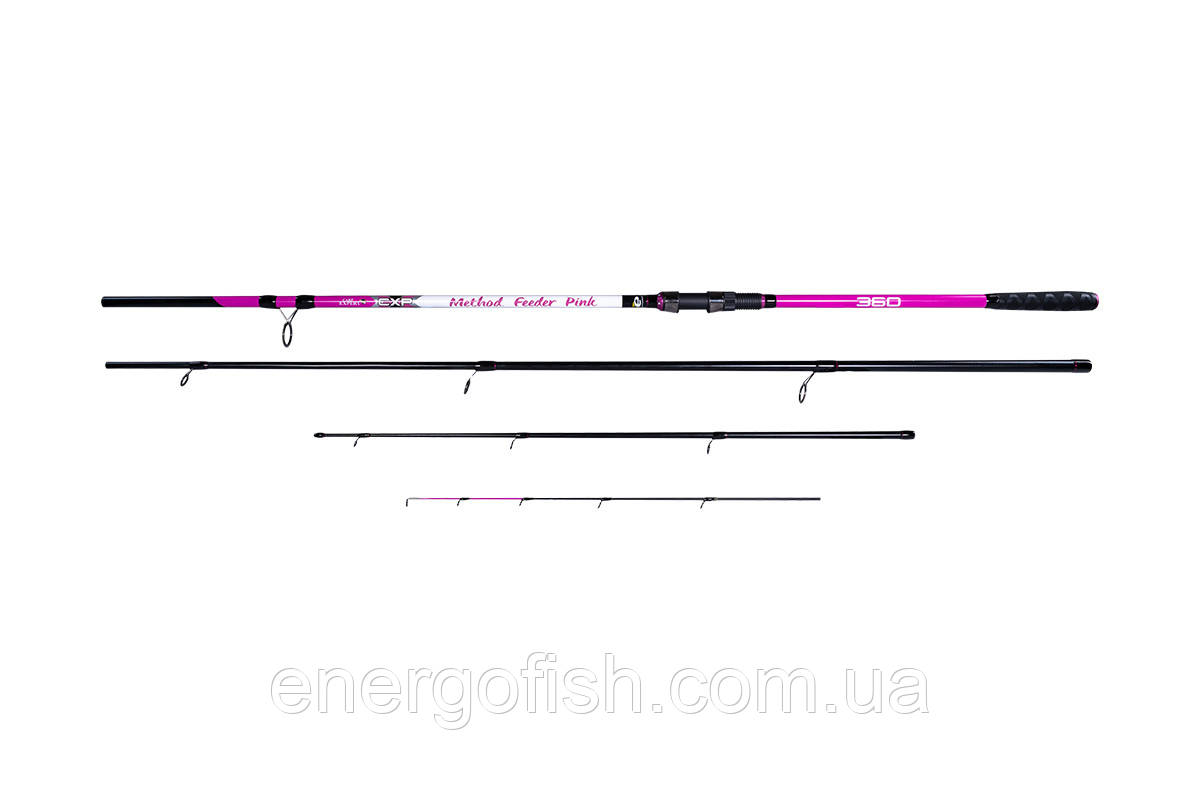 Фідерне вудилище Carp Expert Method Feeder Pink 3.60 м 100-150г