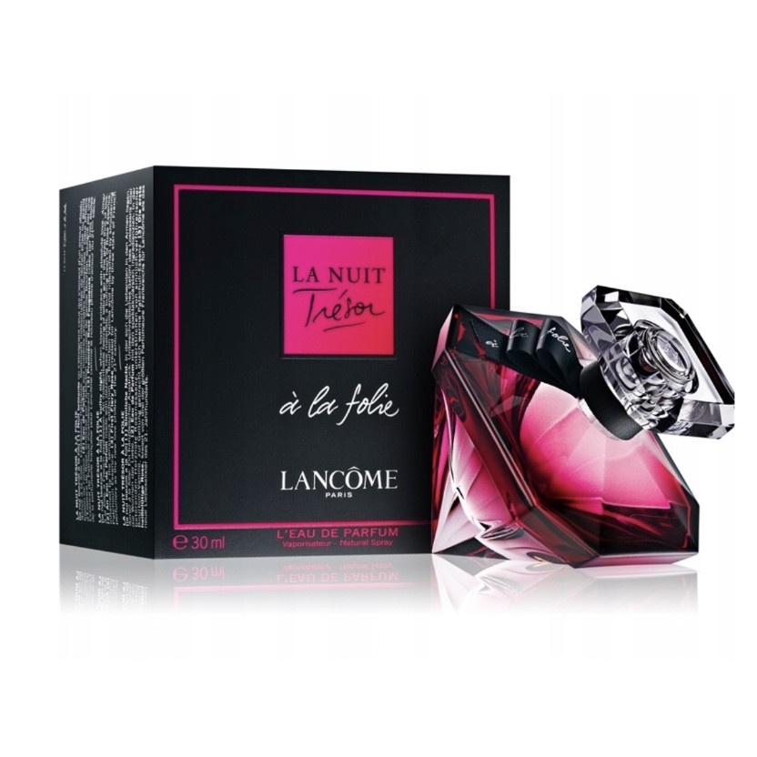 Гурманські парфуми Lancome La Nuit Tresor A La Folie 30 мл парфумована вода, солодкий східний аромат
