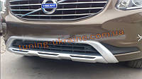 Передня і задня накладки на Volvo XC60 2014-2017 рр ..