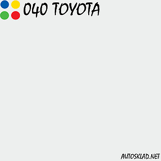Авто фарба (автоемаль) акрилова Mobihel 040 тойота біла 0,75 л з затверджувачем 0,375 л, фото 4