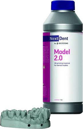 Фотополімерна смола NextDent Model 2.0, 1кг сірий, фото 1
