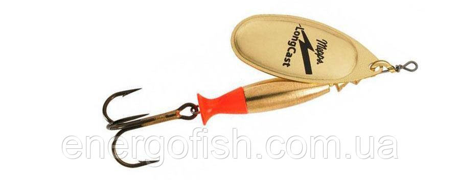 Блешня Mepps Aglia Long Cast 3 золото 12г, фото 1