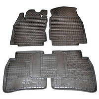 Поліуретанові килимки Nissan Note (E11,E12) 2005- чорний, кт - 4шт 11260 Avto-Gumm (нісан ноте)