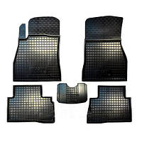 Поліуретанові килимки Nissan Juke 2010-> чорний, кт - 4шт 11262 Avto-Gumm (нісан жук)