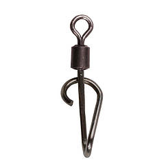 Застібка Mikado AMA02-1011-S з роликовим вертлюжком S 9 кг 10 шт./пач.