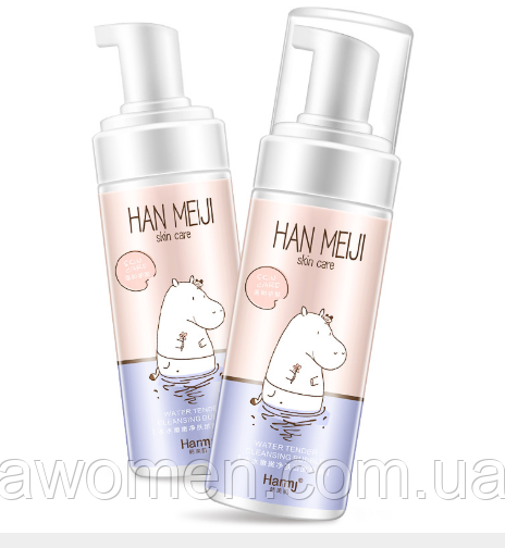 Пінка мус для вмивання Harmj з екстрактом граната й алое 160 ml (бігемотик)