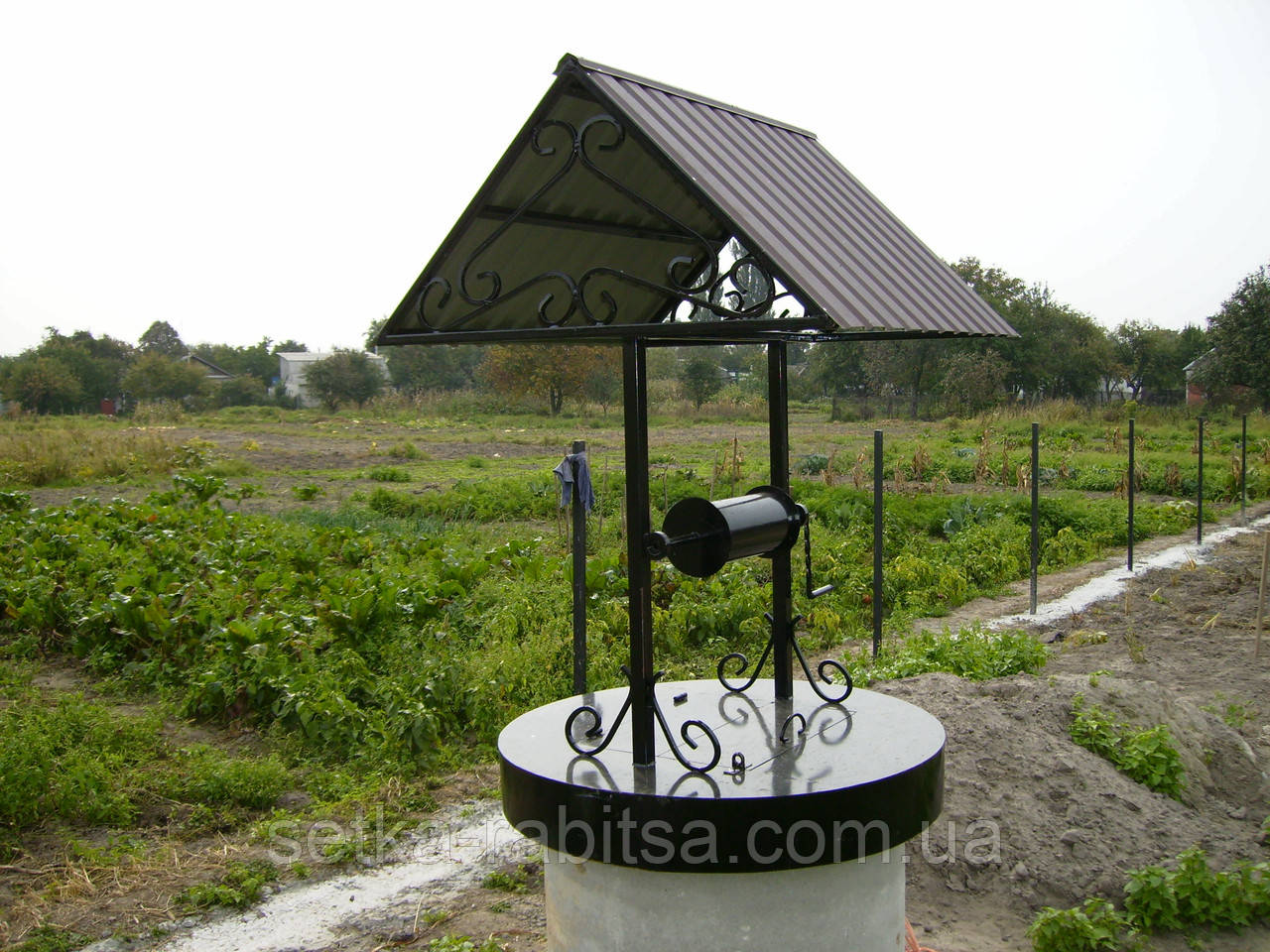 Металеві дахи на колодязя, фото 1