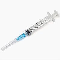 Шприц одноразовий 20 мл (3-компонентні з двома голками 0,6*32 мм і 0,8*38 мм) Medicare