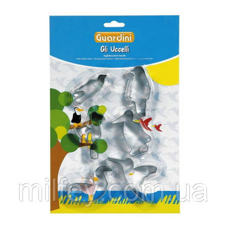 Набір форм для печива Guardini Пташки 6 пр., фото 1
