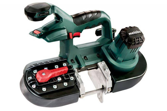 Акумуляторна стрічкова пила Metabo MBS 18 LTX 2.5 каркас, фото 1