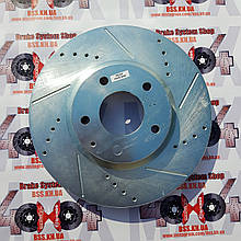 Диск гальмівний передній POWERSTOP JBR1596XPR для Mazda 6