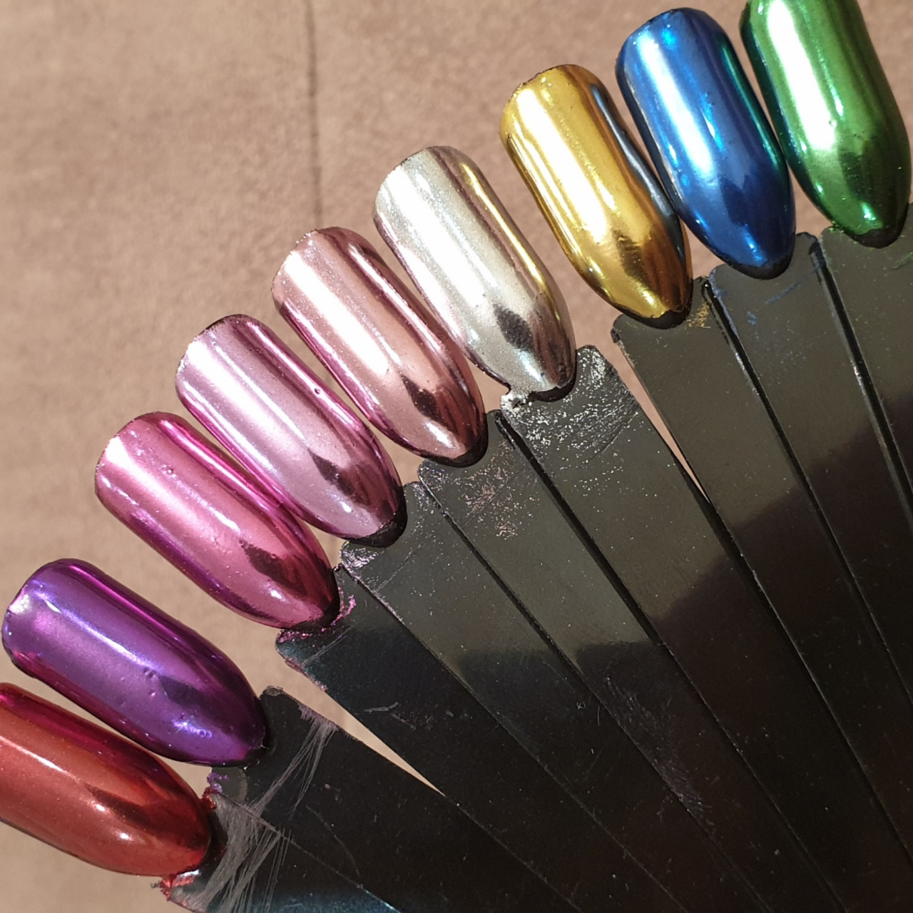 Втирка дзеркальна  найвищої якості, синя, фото 1