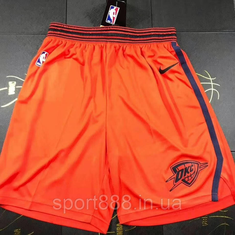 Жовтогарячі шорти Nike Oklahoma Thunder NBA