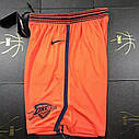 Жовтогарячі шорти Nike Oklahoma Thunder NBA, фото 2