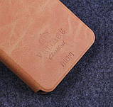 Чохол-книжка MOFI Vintage Series для Xiaomi Redmi Note 8 brown, фото 2