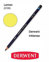 Карандаш чернильный Inktense (0100), Лимонный, Derwent