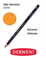 Карандаш чернильный Inktense (0310), Вермильон (алый) средний, Derwent