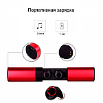 Бездротові навушники блютуз гарнітура Bluetooth Wi-pods S2 Оригінал водонепроникні Червоний, фото 6