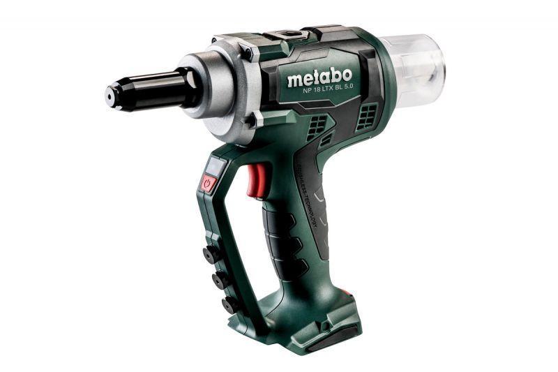 Акумуляторний заклепувальний пістолет Metabo NP 18 LTX BL 5.0 Каркас