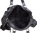 Чоловіча дорожня текстильна сумка SB09061 чорна, фото 8