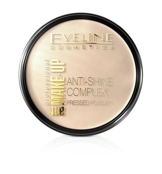 Компактна пудра Anti-Shine Complex № 33 Eveline Cosmetics, 9г Евелін