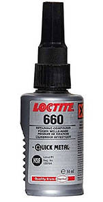 Loctite 660 - фіксатор підшипників - зазор до 0,5 мм до 2026р Оригінальний продукт!