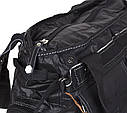 Чоловіча дорожня текстильна сумка SB09087 чорна, фото 7