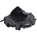 Чоловіча дорожня текстильна сумка SB09099 чорна, фото 7