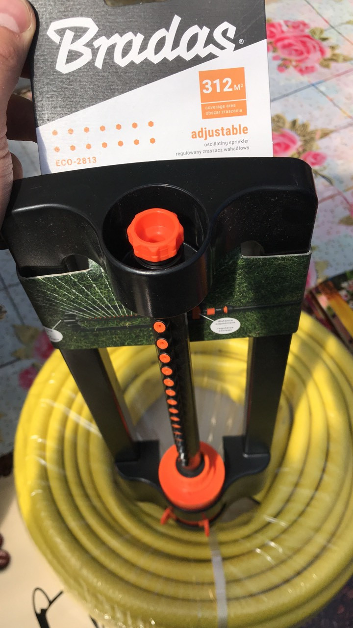 Зрошувач Bradas ECO LINE осцилювальний компактний з металевою дугою ECO-2814, фото 1