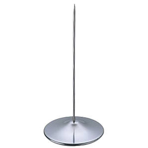 Тримач-голка для чеків 8х15 см. нержавіюча сталь.