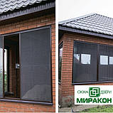 Розсувна москітна сітка Плісе, фото 3