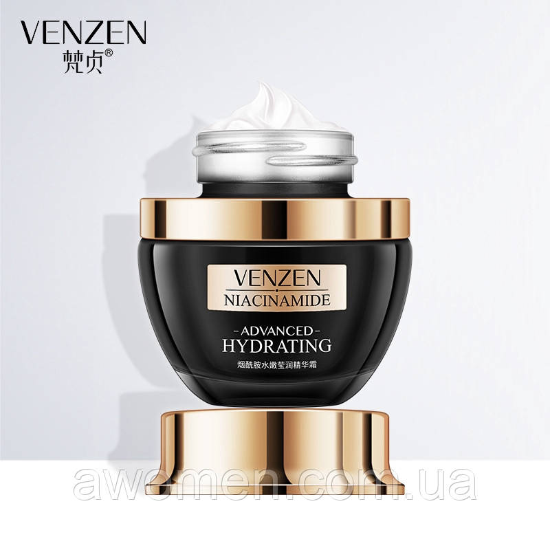 Уценка! Крем для обличчя Venzen Niacinamide Advanced Hydrating 50 g (м'ята коробка)