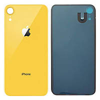 Задня кришка для iPhone XR, жовта, оригінал