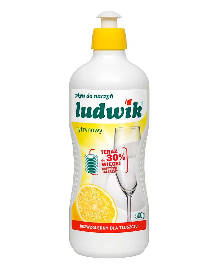 Засіб для миття посуду Ludwik Лимон 450 мл