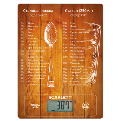 Ваги Scarlett SC-KS57P19 (Скарлетт) (8кг)