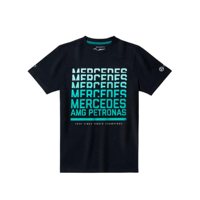 Футболка мужская Mercedes AMG Petronas Motorsport T-Shirt, Men's, Black (B67996053) - фото 1 - id-p933538167