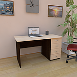 Стіл офісний робочий із чотирма шухлядами СР-5, фото 2