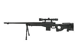 Снайперська гвинтівка MB4403D - з оптикою і сошками [WELL] (для страйкболу)