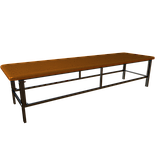 Кушетка медична без підголівника. Медичний тапчан, фото 4