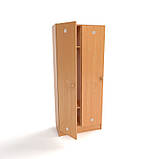 Шафа для роздягалки дитяча двосекційна (620*250*1250h), фото 3