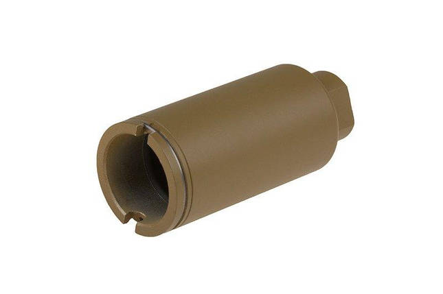 Концентратор газів Copperhead Flash Hider - Tan [NUPROL] (для страйкболу), фото 1
