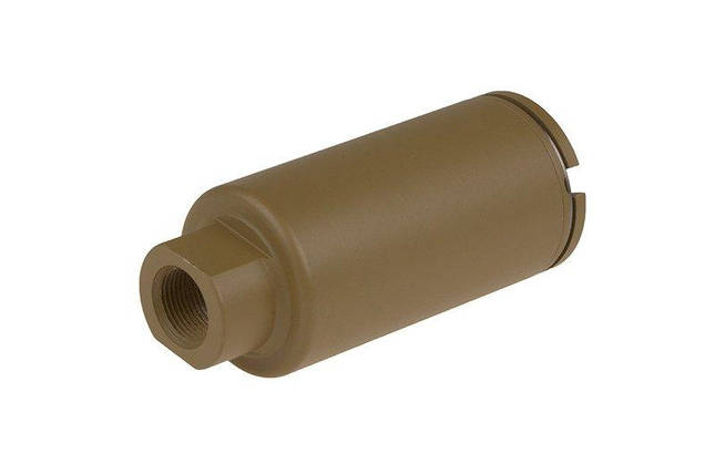 Концентратор газів Copperhead Flash Hider - Tan [NUPROL] (для страйкболу), фото 3
