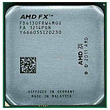 ПОТУЖНИЙ 4ьох ЯДЕРНИЙ Комплект AMD на DDR3 -ПРОЦ AMD sAM3+ FX-4100 ( 4 ЯДРА по 3.6 Ghz)+ Плата ASROCK FX, фото 3
