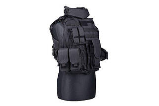 Жилет тактичний (розвантажувальний) типу IBA - black [GFC Tactical] (для страйкболу), фото 3