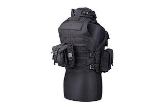 Жилет тактичний (розвантажувальний) типу IBA - black [GFC Tactical] (для страйкболу), фото 4