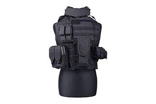 Жилет тактичний (розвантажувальний) типу IBA - black [GFC Tactical] (для страйкболу), фото 6