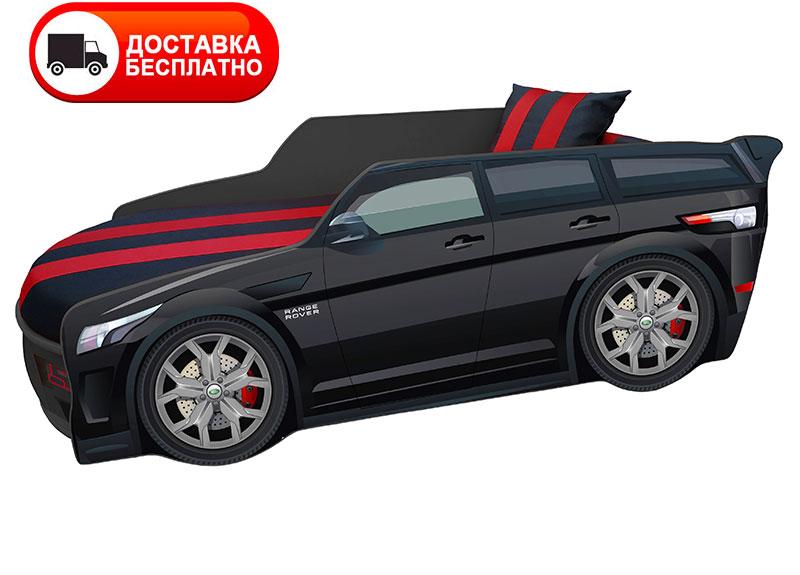 Ліжко для машини серія Преміум-модель Range Rover P 001 чорний зі спортивним матрацом