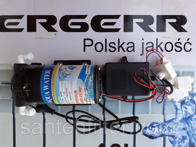 Купить Помпа - насос для систем обратного осмоса 75G в сборе, цена 1628 ...
